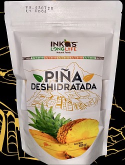S/. 12.00 Snack de Piña Golden Deshidratada x 100g