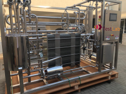 PASTEURIZADOR POR PLACAS CAPACIDAD 5000 LT X h - Electrico 🏷Precio $ 69,000